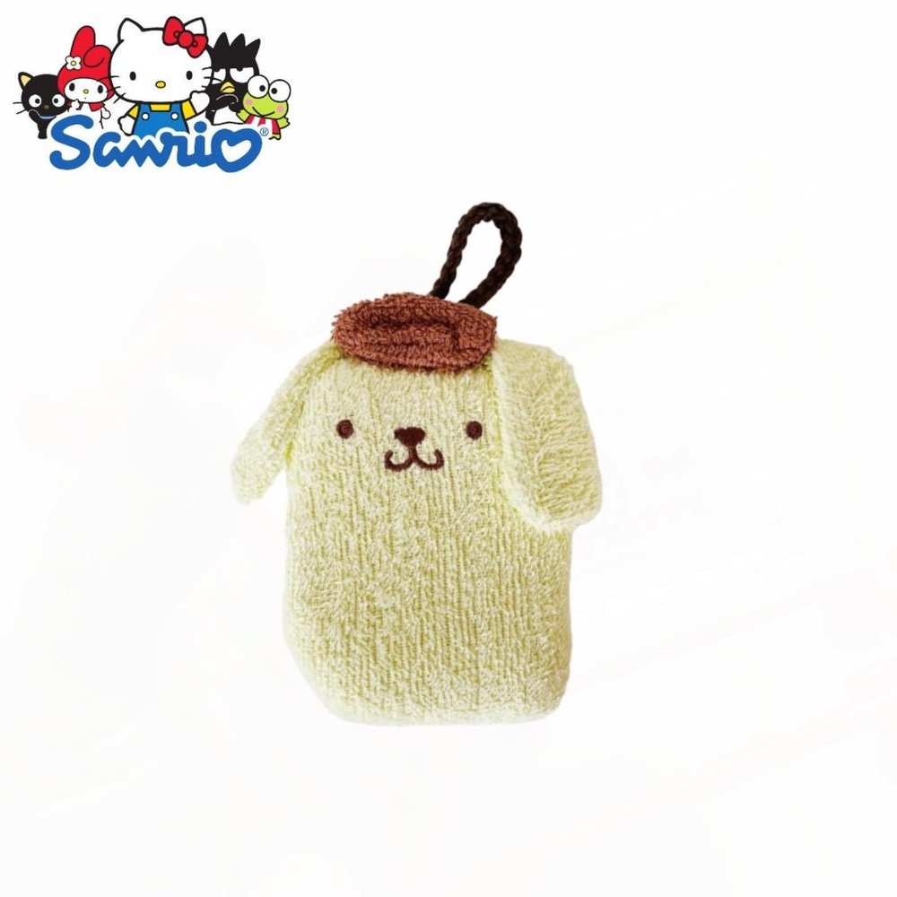 Sanrio Characters Pompompurin shower sponge